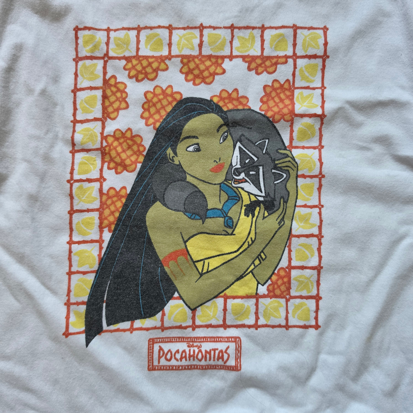 Pocahontas & Meeko T-Shirt (Sz 8-10)