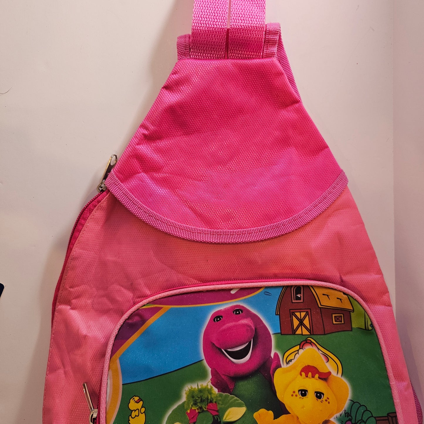 Barney the Dinosaur One-Shoulder Backpack