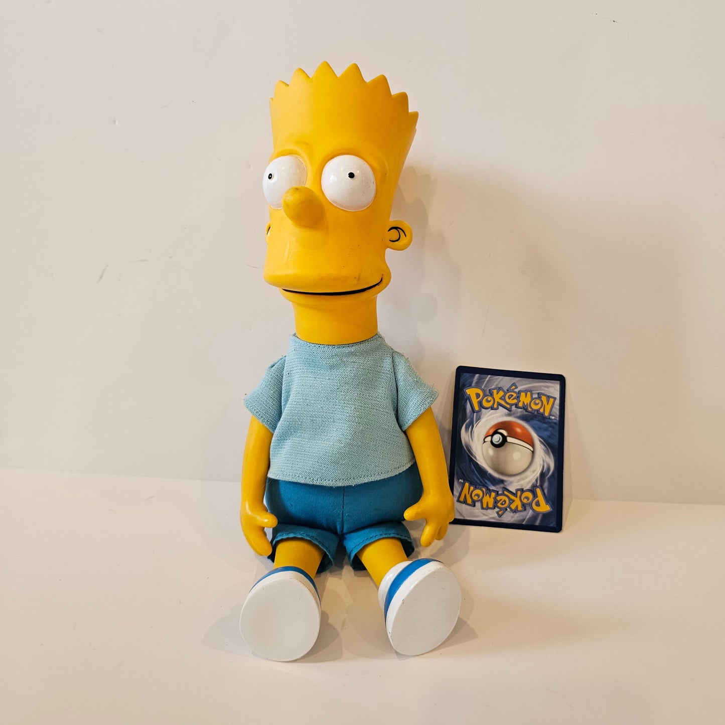 Vtg The Simpsons Bart Simpson Hard Head Plush (1990)
