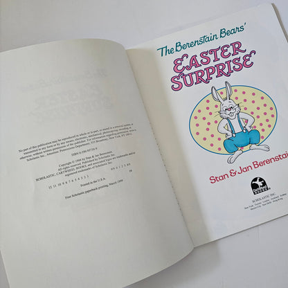 Vtg The Berenstain Bears' Easter Surprise (1999 1st Edt.)