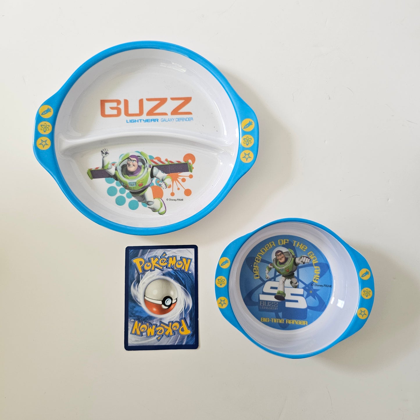 Disney Pixar Toy Story Buzz Lightyear Melamine 7pc Set