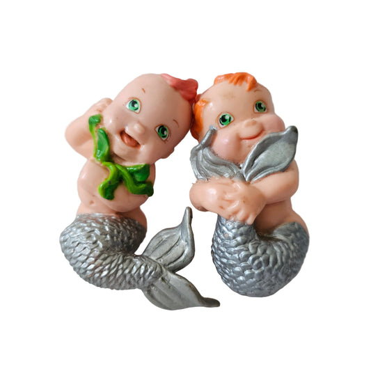 Vtg Galoob Magic Diaper Babies Merbabies (1990s)