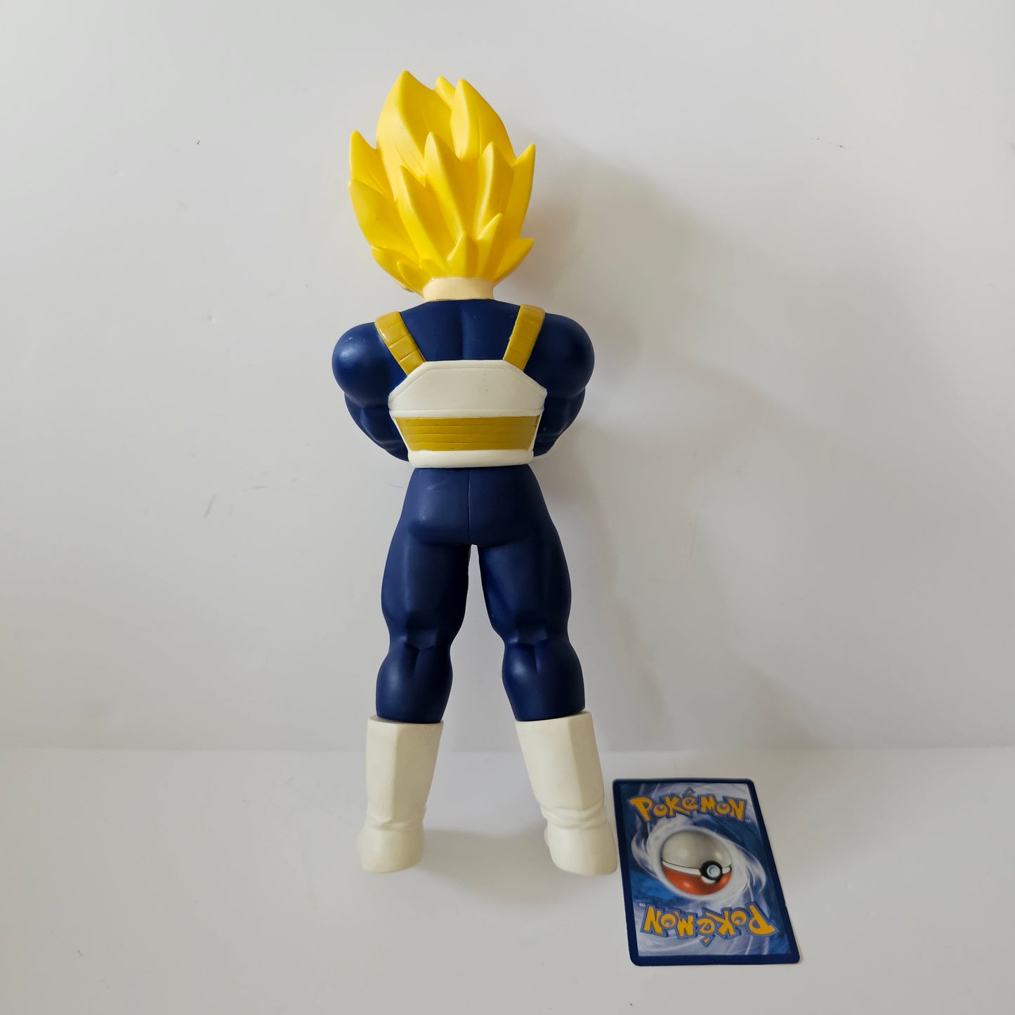Vtg Dragon Ball Z Super Saiyan Vegeta Goku Figure (2003)