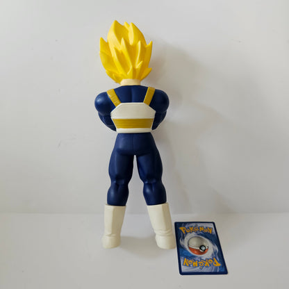 Vtg Dragon Ball Z Super Saiyan Vegeta Goku Figure (2003)