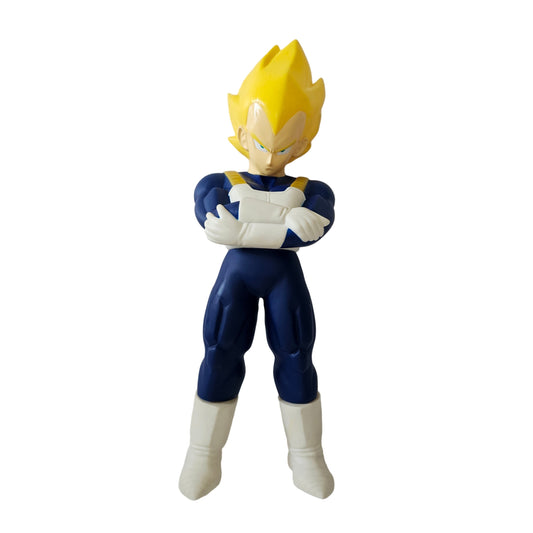 Vtg Dragon Ball Z Super Saiyan Vegeta Goku Figure (2003)